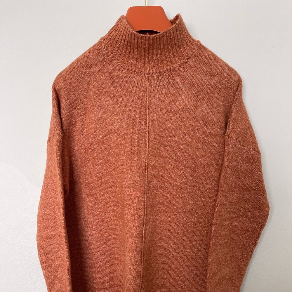 Mock turtleneck sweater
